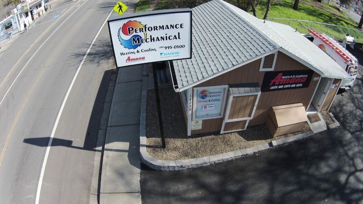 Performance Mechanical Heating & Cooling shop in Clearlake, California